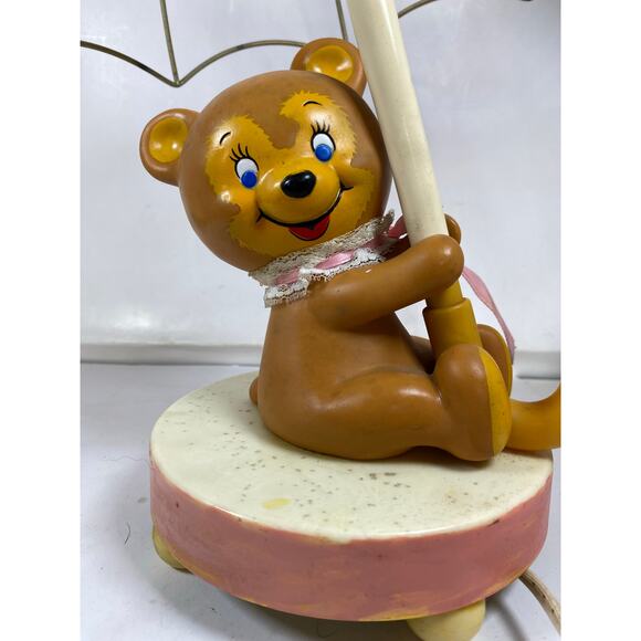 Rare and Wonderful Rainy Day Bear Lamp Dolly Toy Co - Picture 3 of 6